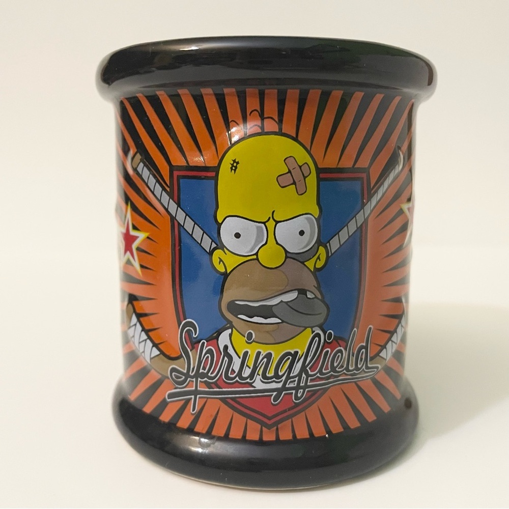 The Simpson Homer Springfield Hockey Coffee Mug 20th Century Fox 2006